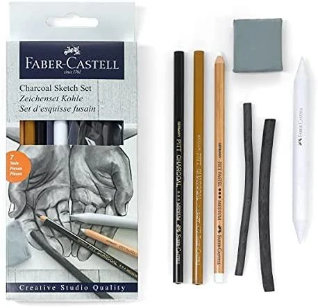 Rinkinys eskizavimui Faber-Castell, 7vnt