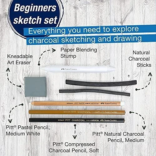 Rinkinys eskizavimui Faber-Castell, 7vnt