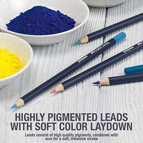 Spalvoti pieštukai Faber-Castell Goldfaber Creative Studio, 24 spalvos