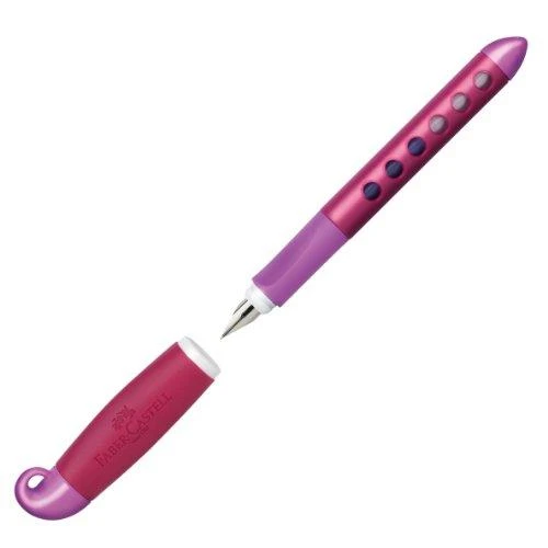 Plunksnakotis Faber-Castell Scribolino, dešiniarankiams, rožinės spalvos korpusas