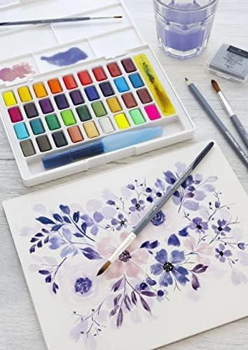 Akvareliniai dažai Faber-Castell Creative Studio, 36 spalvų