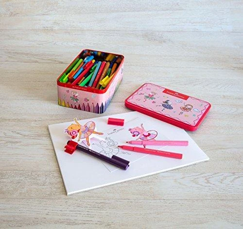 Flomasteriai Faber-Castell CONNECTOR ballerina, 33 spalvos