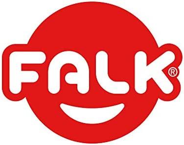 Pedalinis traktorius FALK CLAAS su kaušu ir priekaba žalias