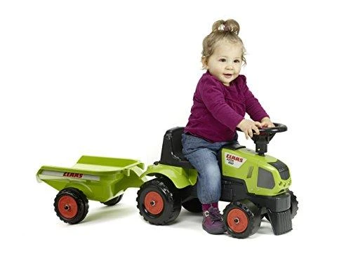 FALK traktoriukas su priekaba Baby Claas Axos 310 žalias