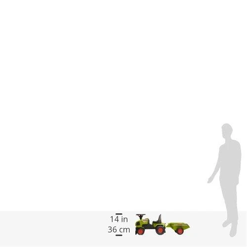 FALK traktoriukas su priekaba Baby Claas Axos 310 žalias