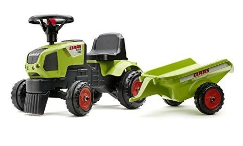 FALK traktoriukas su priekaba Baby Claas Axos 310 žalias