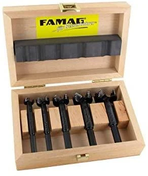 Medžio grąžtų rinkinys FAMAG Bormax, 5-ių dalių
