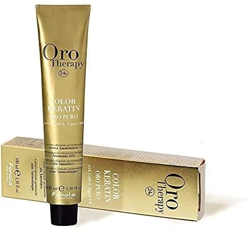 Fanola Oro Therapy Color Keratin Oro Pure 6.34, 100 ml