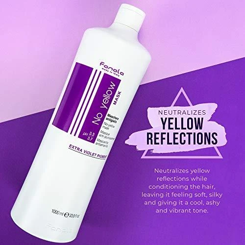 "Fanola No Geltona Matting Mask" Plaukų kaukė 1000ml