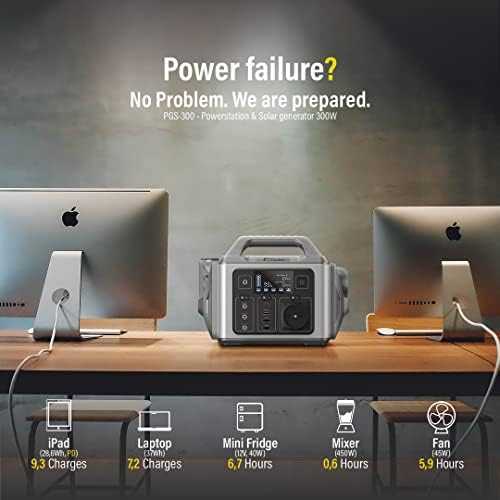 Fantec Stacje zasilania PGS-300 296 Wh