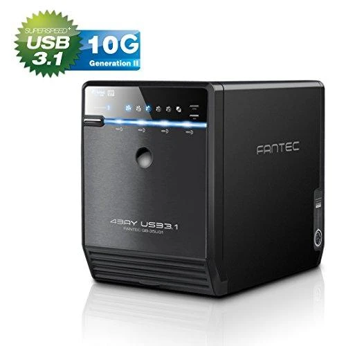 Fantec QB-35U31 4x3,5 USB 3.1