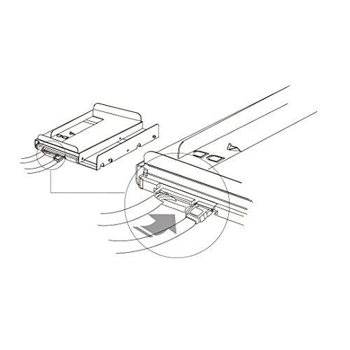 Fantec QB-Bracket 25, skirtas 2,5 SSD / HDD
