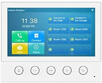 FNV Fanvil i53W vaizdo telefonspynės sistema 17,8 cm (7″) Balta