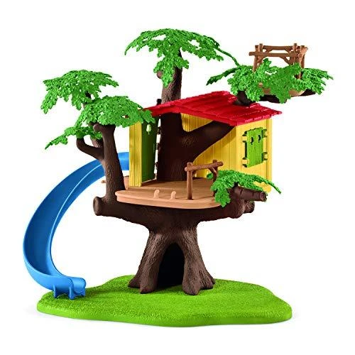 SCHLEICH „Naminiai gyvūnai“ Rinkinys - Namelis Medyje