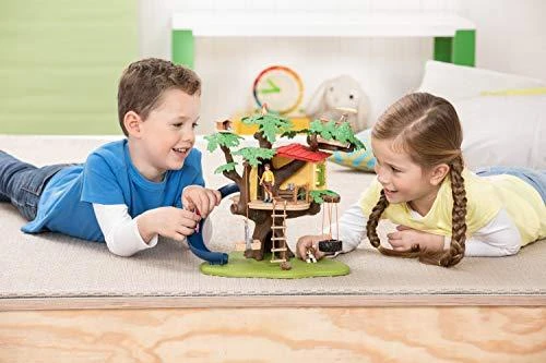 SCHLEICH „Naminiai gyvūnai“ Rinkinys - Namelis Medyje