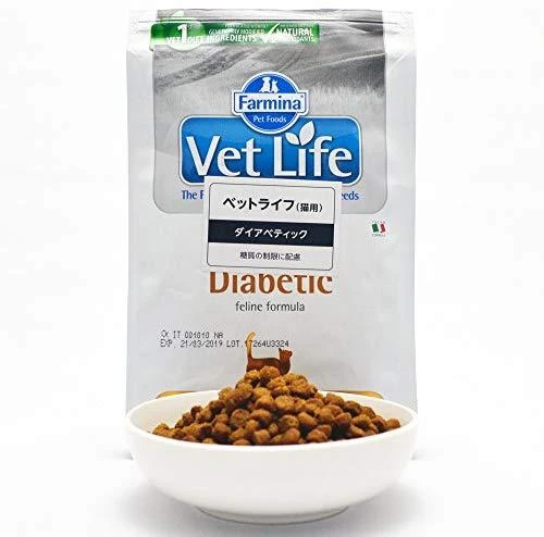 FARMINA VET LIFE - Kačių sausas pašaras diabetikams 400g