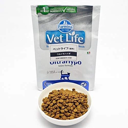 FARMINA VET LIFE - katėms sausas ėdalas ULTRAHYPO 400g