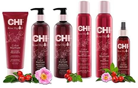 Farouk Systems Dažytų plaukų kondicionierius CHI Rose Hip Oil Conditioner 340 ml