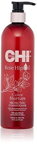 Farouk Systems CHI Rose Hip Oil kondicionierius dažytiems plaukams su erškėtuogių aliejumi, 739 ml