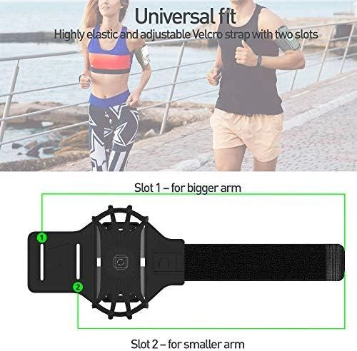 Tellur A100 Sports Armband Juodas