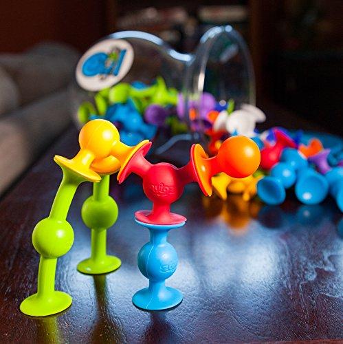 Fat Brain Toys Squigz Deluxe (44vnt) lipšniukai