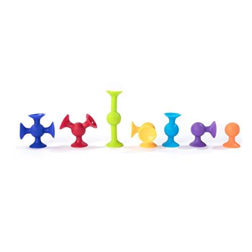 Fat Brain Toys Squigz Deluxe (44vnt) lipšniukai