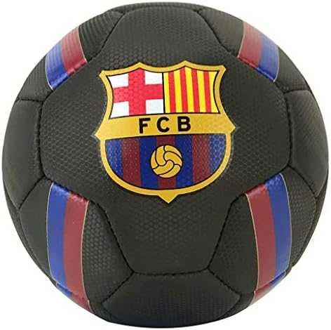 futbolo kamuolys FC Barcelona juodas R.5