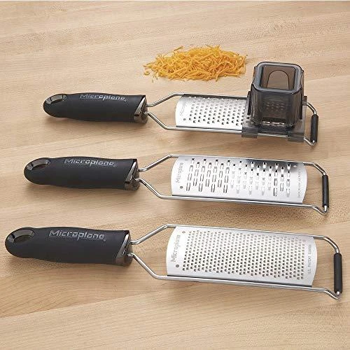 Tarka Microplane Gourmet Fin, juoda, MIC45004E