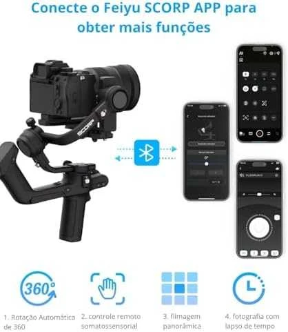 Feiyu Tech FeiyuTech Scorp 2 rankinis stabilizatorius (gimbal) skirtas VDSLR fotoaparatams