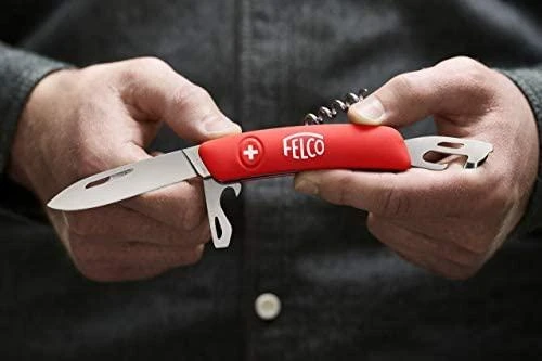 Felco 500 daugiafunkcis peilis rankose