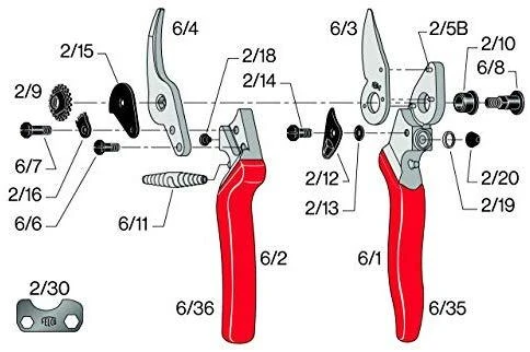 Felco | Vienarankės genėjimo žirklės | FELCO 6
