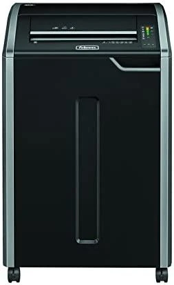 Fellowes 485i popieriaus smulkintuvas priekiniu kampu