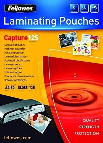 Fellowes Laminavimo popierius A6 Glossy 125micron