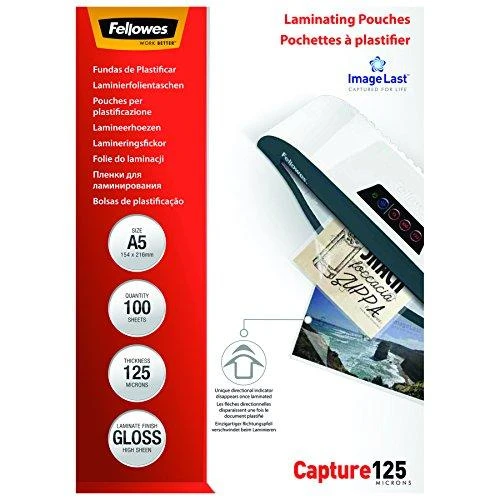 FELLOWES IL LAMINAVIMO KOMPLEKTIS A5 125MIC 100PK