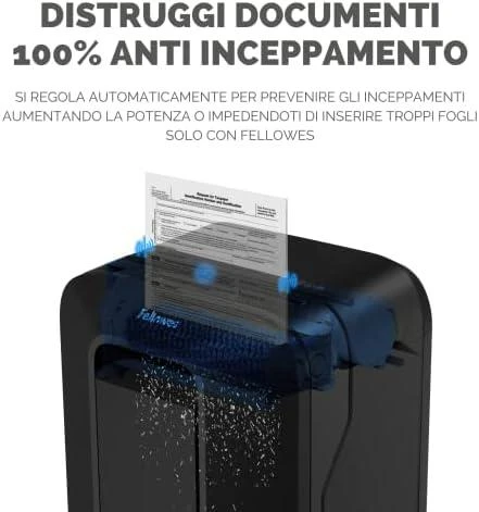 Fellowes Micro-Cut | LX200 | Juodas | Popieriaus smulkinimas | Kreditinių kortelių smulkinimas | Tradicinis