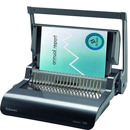 Plastikinių spiralių įrišėjas FELLOWES Quasar+ 500''