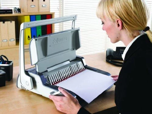 Plastikinių spiralių įrišėjas FELLOWES Quasar+ 500''