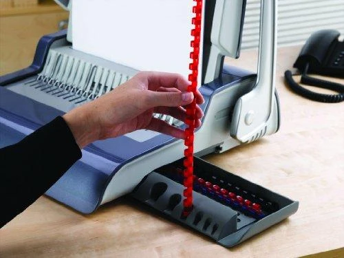 Plastikinių spiralių įrišėjas FELLOWES Quasar+ 500''