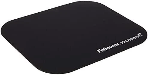 Fellowes Microban pelės kilimėlis, 264 mm x 280 mm x 3 mm, juodos spalvos