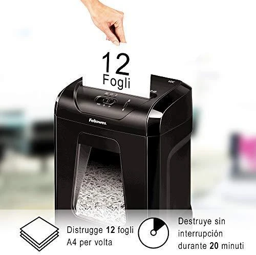 FELLOWES asmeninis smulkintuvas 12c