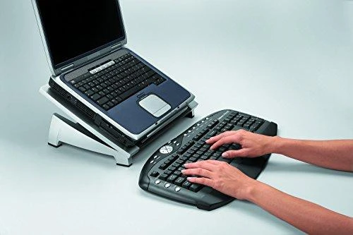 Fellowes | Office Suites Nešiojamas kompiuteris Stand | Juodas/Sidabrinis