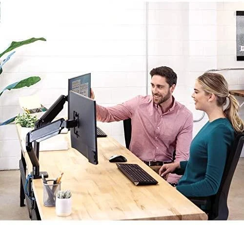 Laikiklis Fellowes | Platinum Series Dual Horizontal Monitorius Arm | 8042501 | Juodas