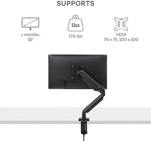 Laikiklis Fellowes | Platinum Monitorius Arm iki 32" | 8043301 | Juodas