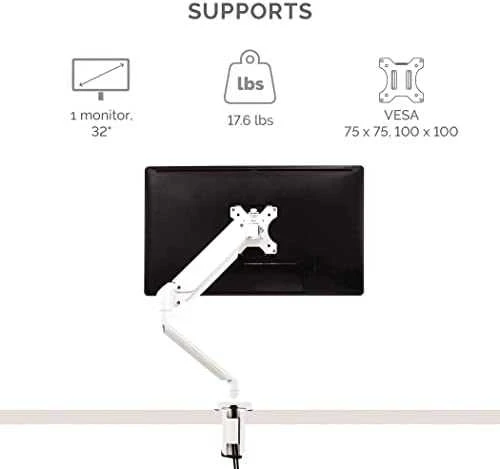 Laikiklis Fellowes | Platinum Monitorius Arm iki 27" | 8056201 | Baltas