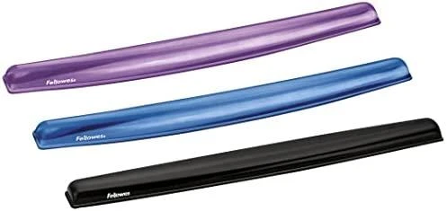 FELLOWES CRYSTAL Klaviatūra riešo atrama Mėlynas