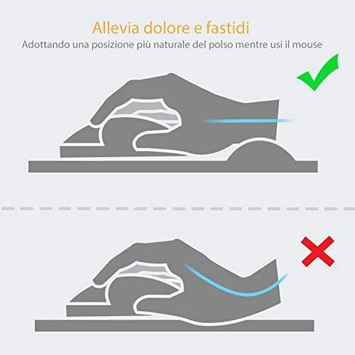 FELLOWES CRYSTAL Mėlynas Pelės kilimėlis w/ riešo atrama