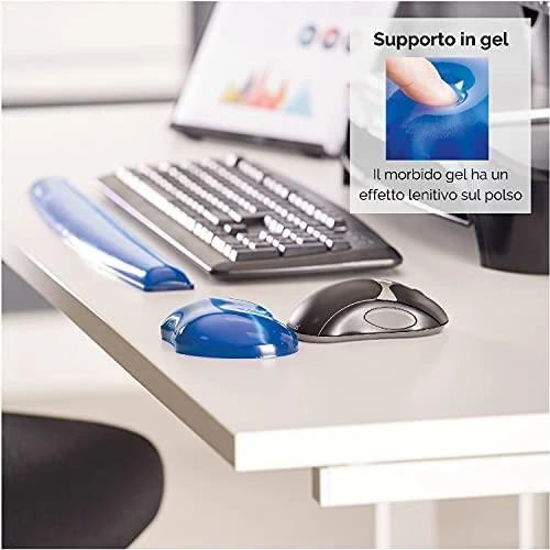 Kilimėlis FELLOWES CRYSTAL GEL MINIRANNETUKI ČIA