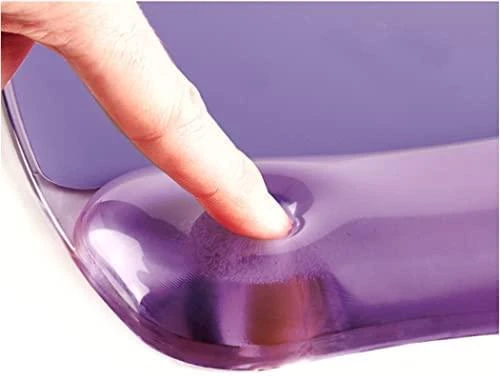 FELLOWES CRYSTAL PURPLE Pelės kilimėlis riešo atrama
