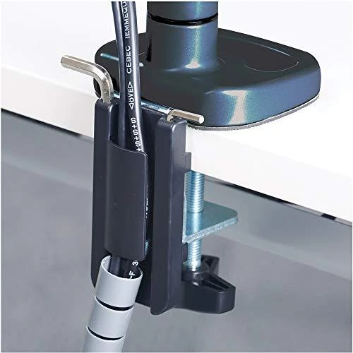 Fellowes Ergonomics EPPA™ vieno monitoriaus laikiklis, juodas