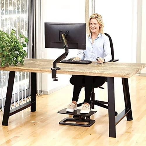 Fellowes Ergonomics EPPA™ vieno monitoriaus laikiklis, juodas